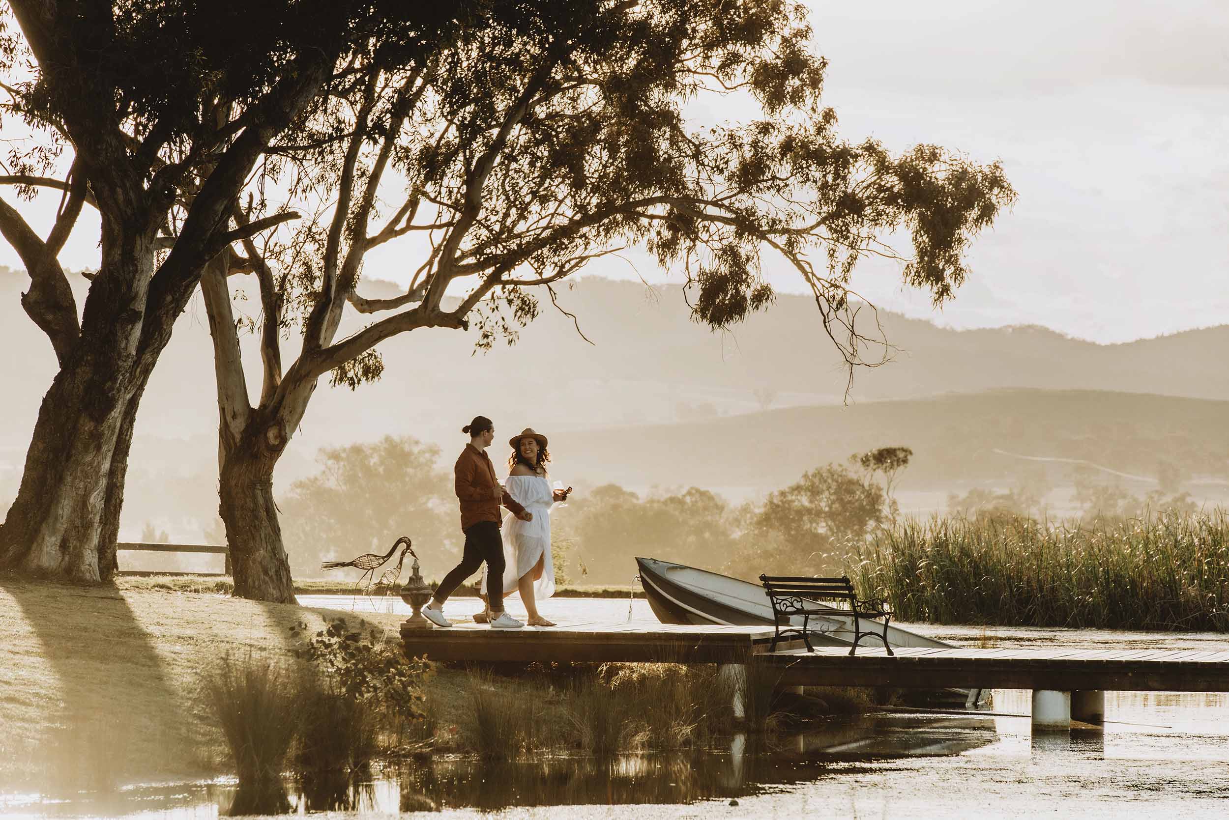 evamor valley romantic engagement accommodation getaway mudgee nsw australia