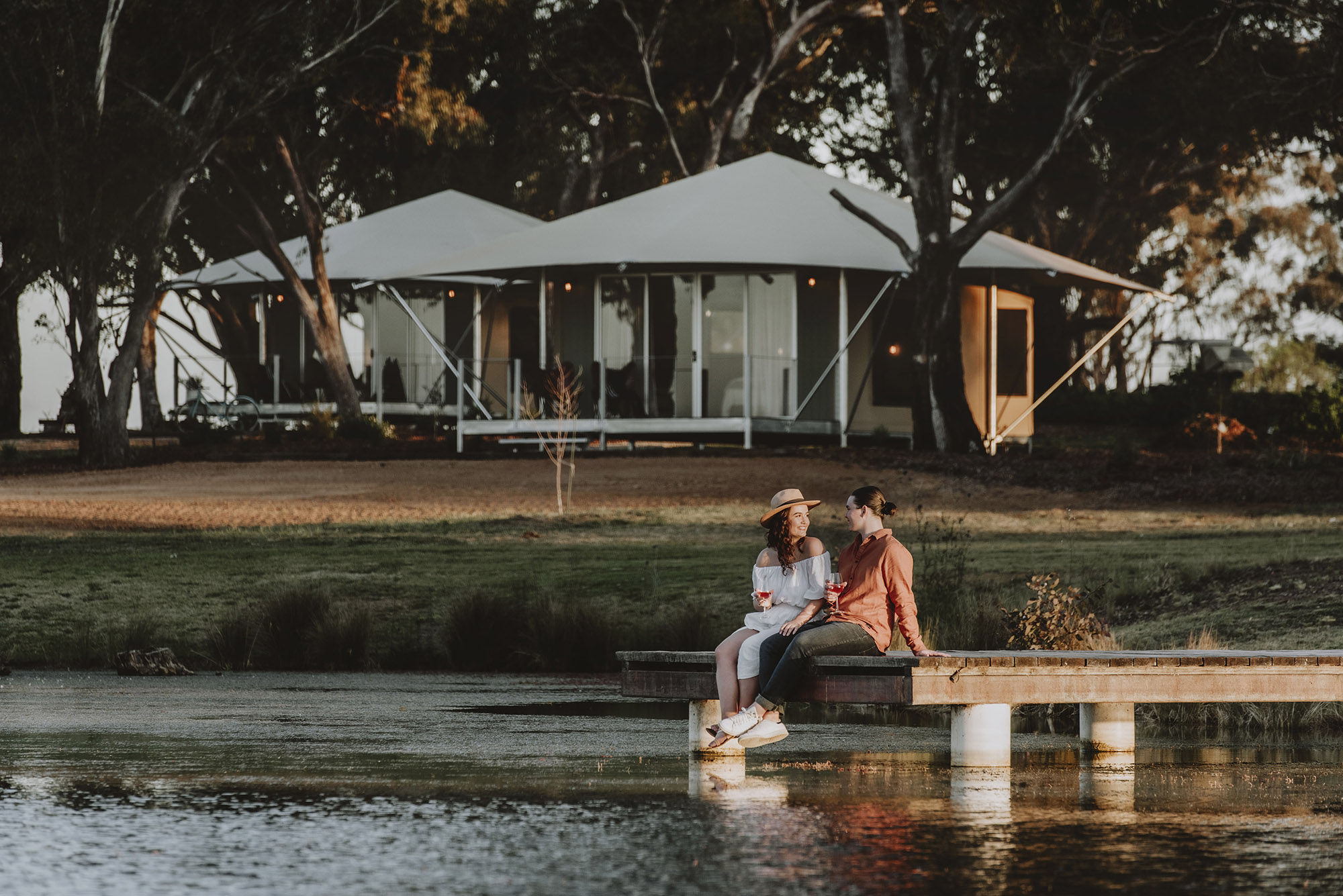 tents accommodation romantic getaway nature mudgee stay