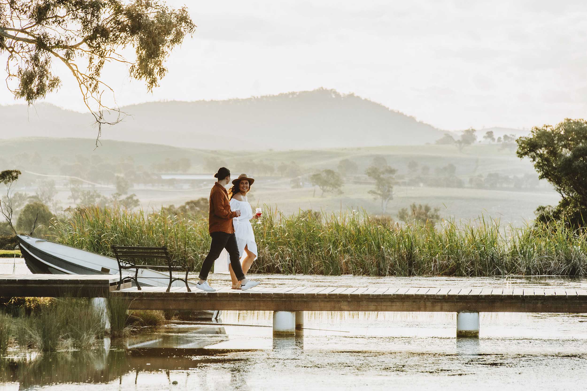 Luxury eco-glamping accommodation in Mudgee romantic getaway nsw