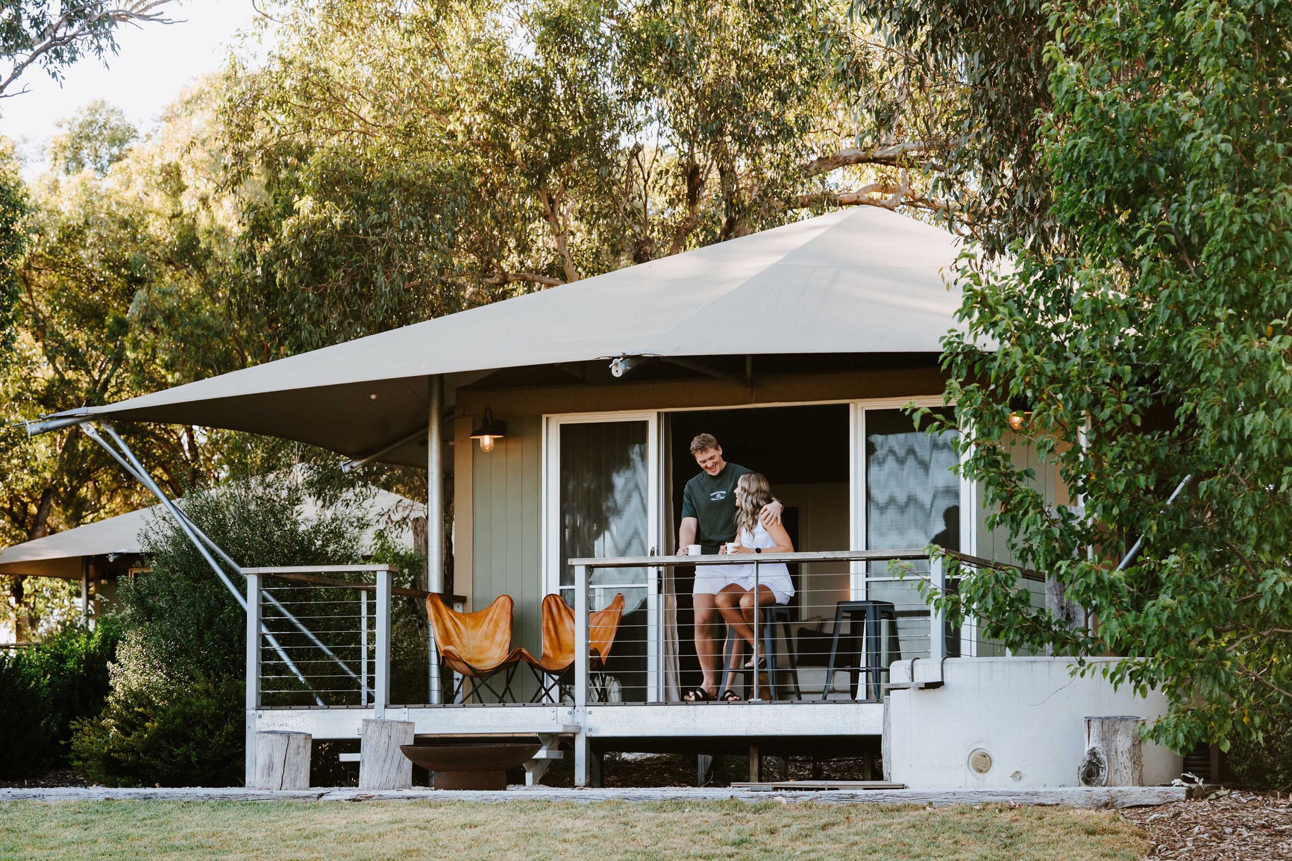 eco tent mudgee glamping evamor valley